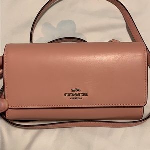 Coach crossbody phone wallet